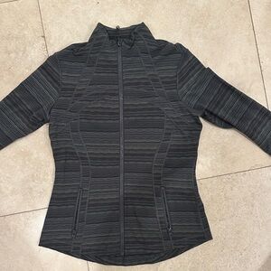 Lulu Lemon Define Jacket Daily Space Dye Twist Dark Slate Fatigue Green